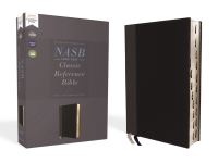 Book Cover for NASB, Classic Reference Bible, Leathersoft, Black, Red Letter, 1995 Text, Thumb Indexed, Comfort Print by Zondervan
