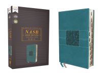 Book Cover for NASB, Thinline Bible, Leathersoft, Teal, Red Letter, 2020 Text, Thumb Indexed, Comfort Print by Zondervan