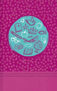 Book Cover for Nirv, Tiny Theologians Bible, Leathersoft Over Board, Pink, Comfort Print by Zondervan