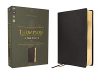 Book Cover for ESV, Thompson Chain-Reference Bible, Large Print, Leathersoft, Black, Red Letter by Zondervan