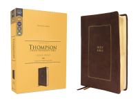 Book Cover for KJV, Thompson Chain-Reference Bible, Large Print, Leathersoft, Brown, Red Letter, Comfort Print by Zondervan