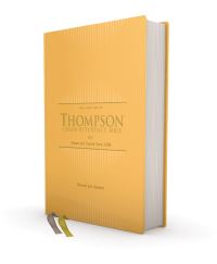 Book Cover for KJV, Thompson Chain-Reference Bible, Hardcover, Yellow Gold, Red Letter, Comfort Print by Zondervan