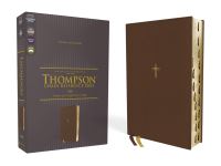 Book Cover for NASB, Thompson Chain-Reference Bible, Leathersoft, Brown, 1995 Text, Red Letter, Thumb Indexed, Comfort Print by Zondervan