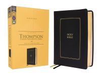 Book Cover for KJV, Thompson Chain-Reference Bible, Leathersoft, Black, Red Letter, Comfort Print by Zondervan