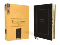 Book Cover for KJV, Thompson Chain-Reference Bible, Leathersoft, Black, Red Letter, Thumb Indexed, Comfort Print by Zondervan