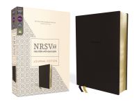Book Cover for NRSVue, Holy Bible With Apocrypha, Journal Edition, Leathersoft, Black, Comfort Print by Zondervan