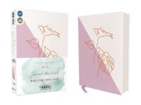 Book Cover for Niv, Journal the Word Bible for Teen Girls, Cloth Over Board, Lavender/White, Red Letter by Zondervan
