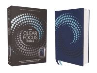 Book Cover for NIrV, Clear Focus Bible, Leathersoft, Navy by Zondervan