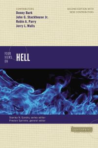 Book Cover for Four Views on Hell by Denny Burk, John G. Stackhouse, Robin A. Parry, Jerry L. Walls