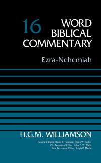 Book Cover for Ezra-Nehemiah, Volume 16 by HGM Williamson