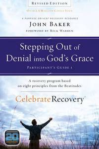 Book Cover for Stepping Out of Denial Into God's Grace Participant's Guide 1 by John Baker