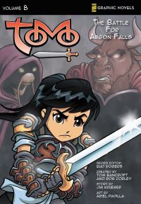 Book Cover for The Battle for Argon Falls by Jim Krueger, Ariel Padilla, Dan Borgoños, Tom Bancroft, Rob Corley