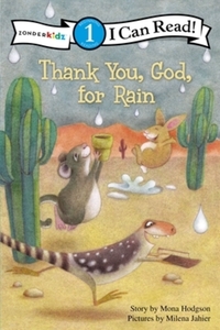 Book Cover for Thank You, God, for Rain by Mona Gansberg Hodgson, Milena Jahier