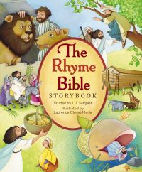 Book Cover for The Rhyme Bible Storybook by L J Sattgast, Laurence CleyetMerle