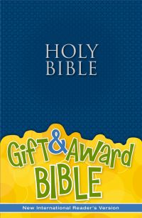 Book Cover for NIrV, Gift and Award Bible, Paperback, Blue by Zondervan
