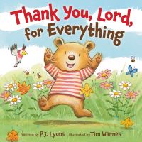 Book Cover for Thank You, Lord, for Everything by P J Lyons