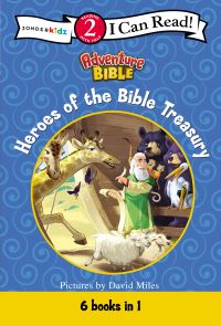 Book Cover for Heroes of the Bible Treasury by David Miles