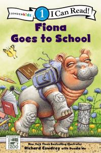 Book Cover for Fiona Goes to School by Richard Cowdrey, Donald Wu