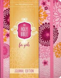 Book Cover for Niv, Holy Bible for Girls, Journal Edition, Hardcover, Pink, Elastic Closure by Zondervan
