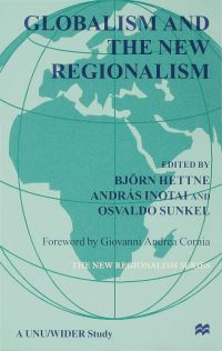 Book Cover for Globalism and the New Regionalism by Björn Hettne, András Inotai, Osvaldo Sunkel