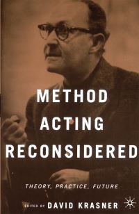 Book Cover for Method Acting Reconsidered by David Krasner