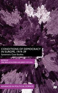 Book Cover for Conditions of Democracy in Europe, 1919-39 by NA NA