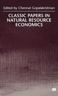 Book Cover for Classic Papers in Natural Resource Economics by NA NA