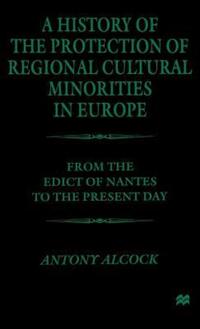 Book Cover for A History of the Protection of Regional Cultural Minorities in Europe by NA NA