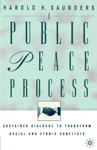 Book Cover for A Public Peace Process by Harold H Saunders