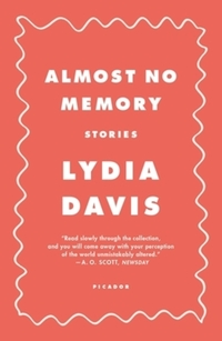 Book Cover for Almost No Memory by Lydia Davis