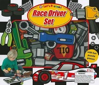 Book Cover for Let's Pretend Race Driver Set by Roger Priddy