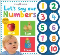 Book Cover for Simple First Words Let's Say Our Numbers by Roger Priddy