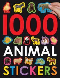 Book Cover for 1000 Animal Stickers by Roger Priddy