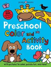 Book Cover for Preschool Color & Activity Book by Roger Priddy