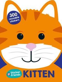 Book Cover for Sticker Friends: Kitten by Roger Priddy