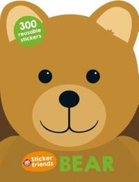 Book Cover for Sticker Friends: Bear by Roger Priddy