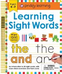 Book Cover for Wipe Clean: Learning Sight Words by Roger Priddy