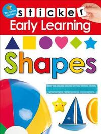 Book Cover for Sticker Early Learning: Shapes by Roger Priddy