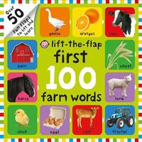 Book Cover for First 100 Lift the Flap Farm Words by Roger Priddy