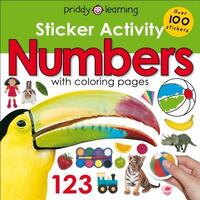 Book Cover for Sticker Activity Numbers by Roger Priddy