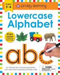 Book Cover for Wipe Clean Workbook: Lowercase Alphabet (Enclosed Spiral Binding) by Roger Priddy