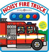 Book Cover for Noisy Fire Truck Sound Book by Roger Priddy