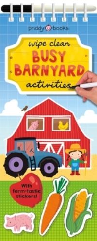 Book Cover for Wipe Clean Activities: Busy Barnyard by Roger Priddy