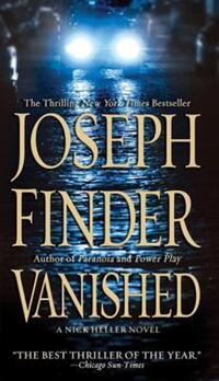 Book Cover for Vanished by Joseph Finder