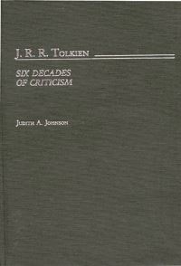 Book Cover for J.R.R. Tolkien by Judith Anne Johnson