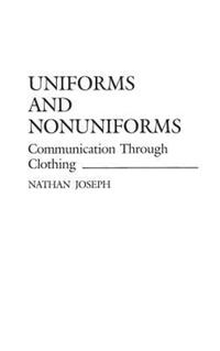 Book Cover for Uniforms and Nonuniforms by Nathan Joseph