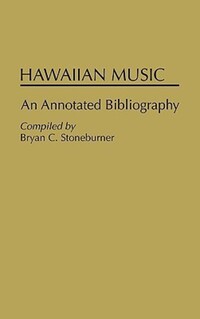 Book Cover for Hawaiian Music by Bryan C Stoneburner