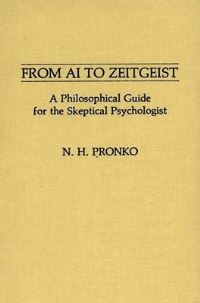 Book Cover for From AI to Zeitgeist by N H Pronko