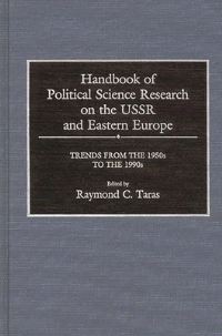 Book Cover for Handbook of Political Science Research on the USSR and Eastern Europe by Ray Taras