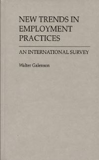 Book Cover for New Trends in Employment Practices by Walter Galenson